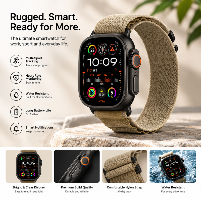 Apple Watch Series 9 | GPS Smartwatch for Fitness & Calls